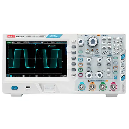 Osciloscop Digital Uni-T MSO2102, 2 Canale, 100MHz, Mixed Signal, 1GSa s, USB