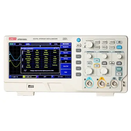 Osciloscop Digital Uni-T UTD2152CL, 2 Canale, 150MHz, 1GSa s, Portabil cu Baterie