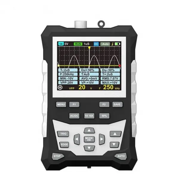 Osciloscop portabil cu 1 canal, 120MHz si 500MSaps