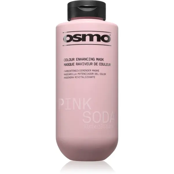 Osmo Pink Soda Colour Enhancing Mask mască fină de hrănire fără pigmenți permanenți de culoare roz 400 ml