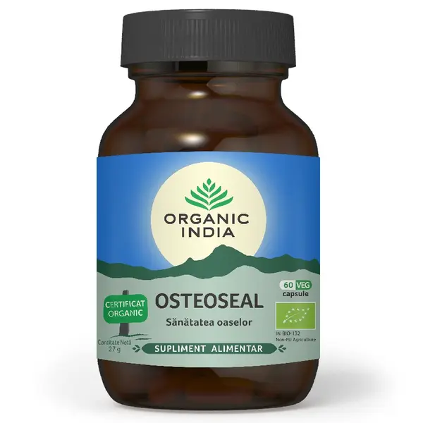 Osteoseal Sanatatea Oaselor, 60 capsule, Organic India