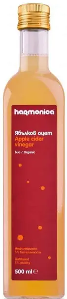 Oțet bio de mere, 500 ml, Harmonica