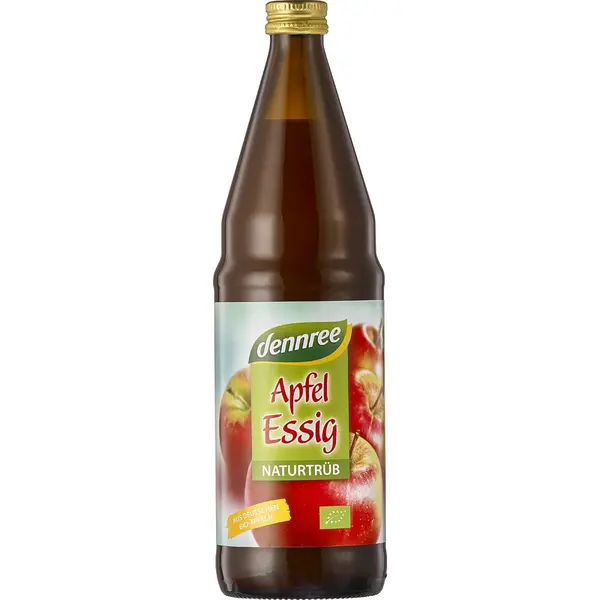 Otet de mere nefiltrat, eco - 750 ml
