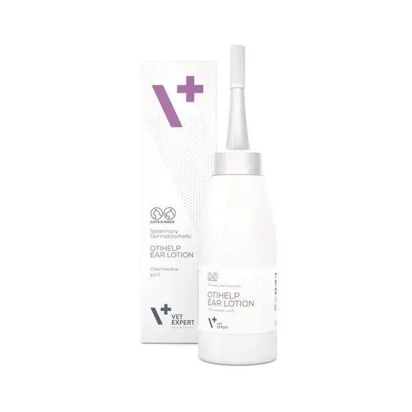 OtiHelp Lotiune Auriculara Caini & Pisici, 75 ml