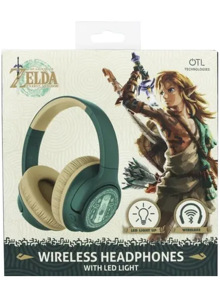 Otl Legend Of Zelda Wireless Headphones With Led Light