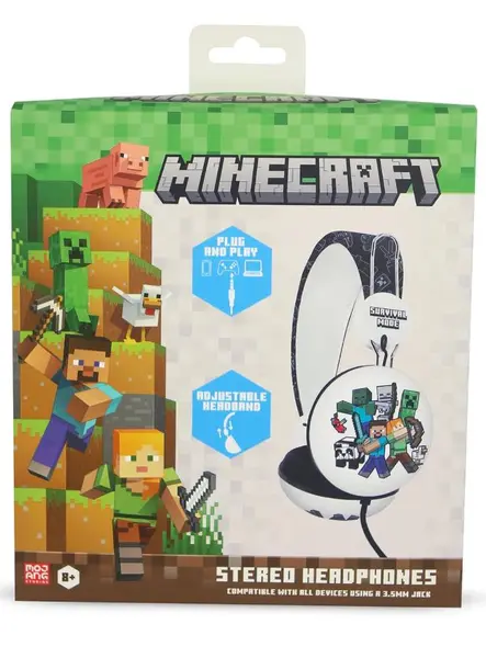 Otl Minecraft Teen Dome Universal Headphones