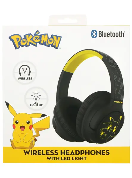 Otl Pikachu Wireless Headphones With Led Light