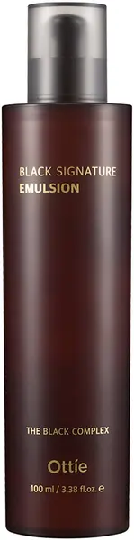 Ottie Black Signature Emulsie facială cu mucină de melc negru, 100 ml