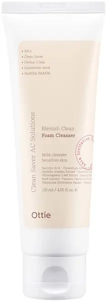 Ottie Blemish Clean Spumă de curățare profundă pentru față, 120 ml