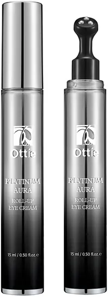 Ottie Platinum Aura Cremă rejuvenator pentru conturul ochilor, rolă, 15 ml