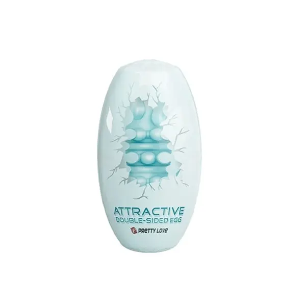 Ou pentru masturbare Pretty Love - Attractive Double Side, rezistent la apă, verde