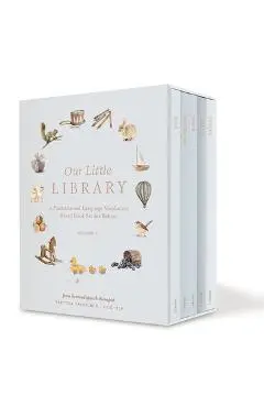 Our Little Library Vol. 3: A Foundational Language Vocabulary Board Book Set for Babies, Including Bugs, Dino Saurs, Sports, Space, and Trucks - Tabitha Paige
