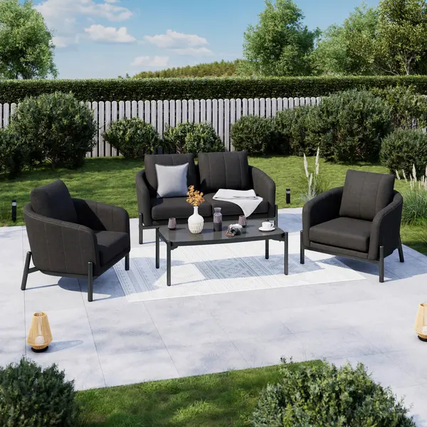 Outdoorsofa 4 piese