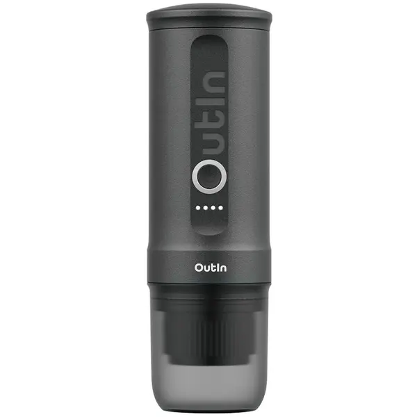 OutIn Espressor portabil OutIn Nano, 20 Bari, 50-80ml, 7500 mAh, Gri