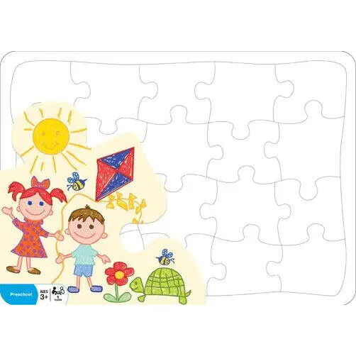 Outset Creeaza-ti propriul puzzle (20 piese)
