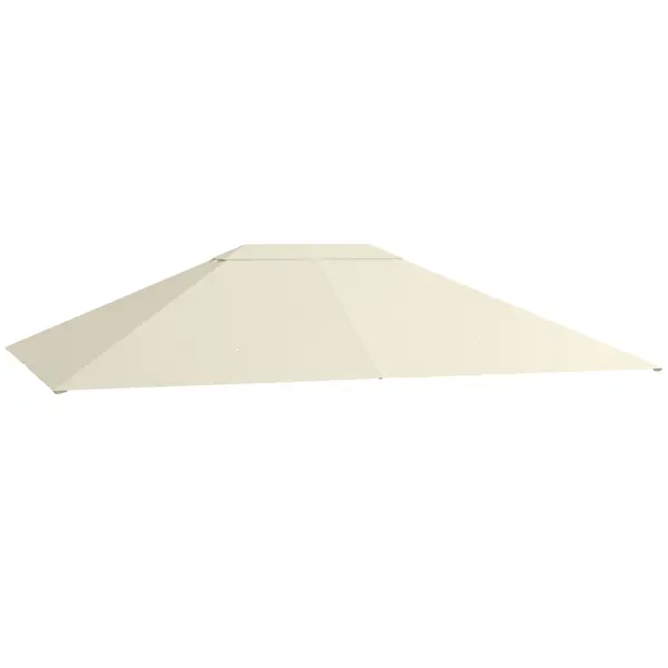 Outsunny Acoperiș de Schimb pentru Foișor 3x4 m, 84C-116, Alb Crem | Aosom Romania