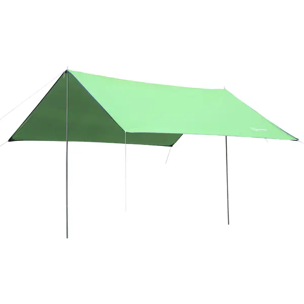 Outsunny Cort de Plajă Portabil cu Protecție UV și Geantă de Transport, 3x3 m, Verde | Aosom Romania