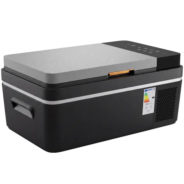 Outsunny Frigider cu compresor 20L -20℃-20℃ Frigider electric cu control prin aplicație Iluminare LED Port USB Protecție baterie | Aosom Romania
