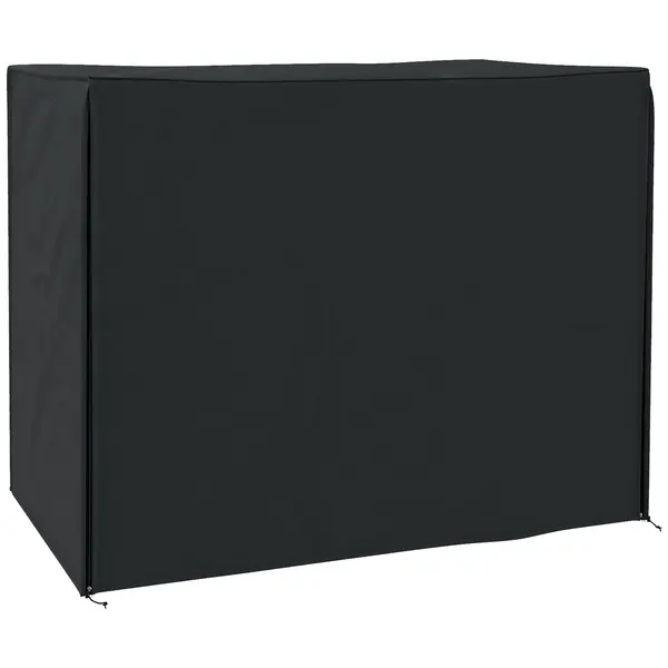 Outsunny Husă Protectoare pentru Balansoar de Grădină 3 Locuri, Rezistentă la Apă/Vânt/UV, 420D Oxford, Gri | Aosom Romania