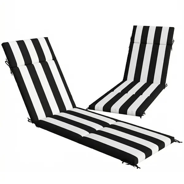 Outsunny perne impermeabile pentru mobilier de piscină, perne mari pentru șezlonguri, perne șezlonguri de exterior | Aosom Romania
