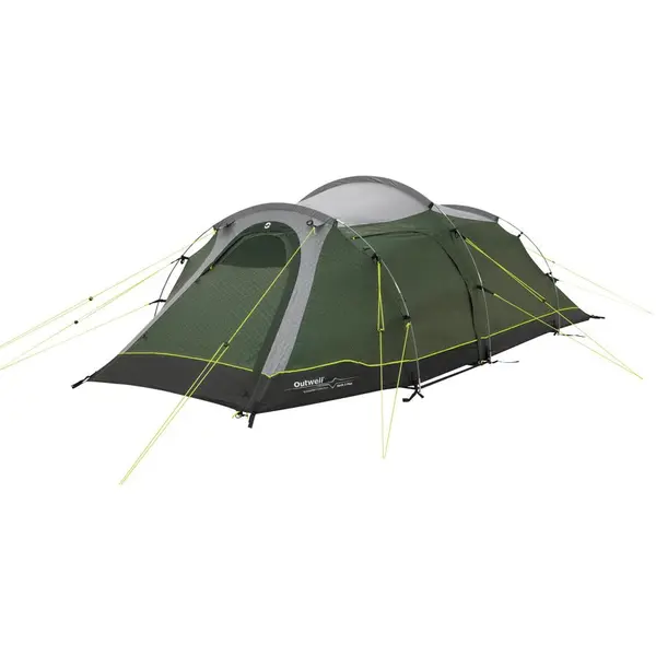 Outwell Outwell Earth 3 Plus Two room Tunnel Tent for 3 persons, Green