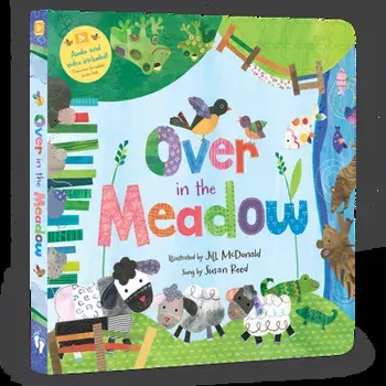 Over in the Meadow, Board book/***