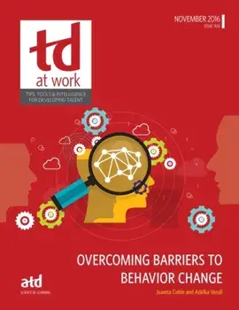 Overcoming Barriers to Behavior Change, Paperback/Juanita Coble
