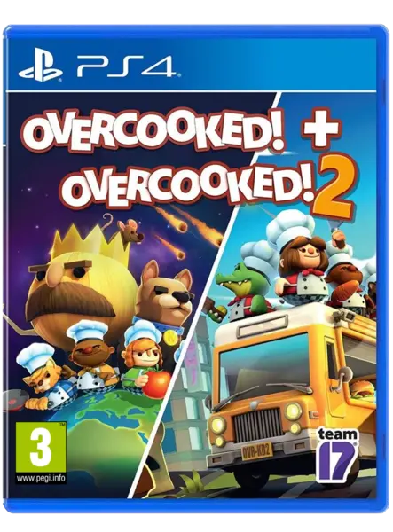 Overcooked Overcooked 2 Double Pack PS4