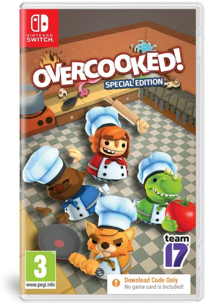 Overcooked! Special Edition (code In A Box) Nintendo Switch