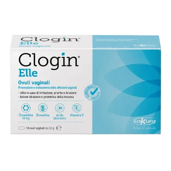 Ovule vaginale Clogin Elle, 10 ovule vaginale, Sakura