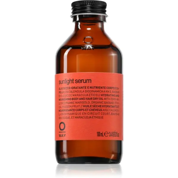 Oway SunWay Sunlight Serum ulei uscat pentru par si corp 100 ml