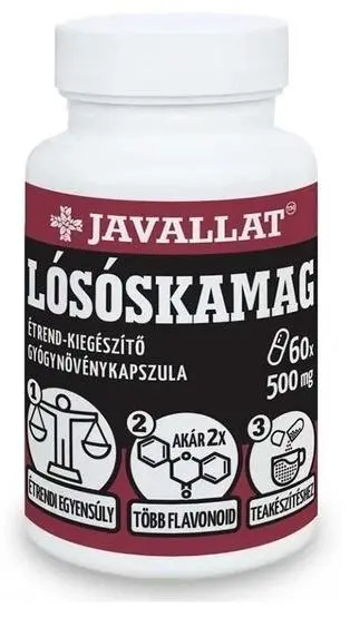 Oxalis, semințe, 500 mg, 60 capsule, Javallat