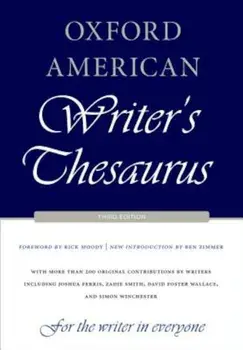 Oxford American Writer's Thesaurus, Hardcover/David Auburn