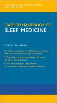 Oxford Handbook of Sleep Medicine, Paperback/***