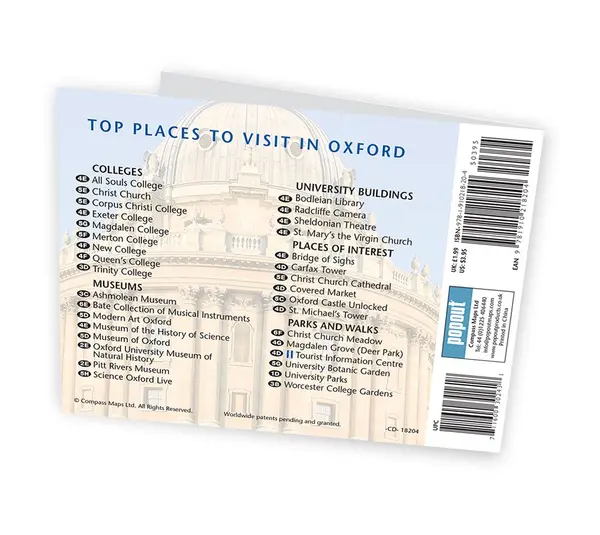 Oxford Popout Map |