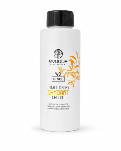 Oxidant Crema Profesional EVOQUE Milk Therapy 3% (10 Vol), 100 ml , Colorare Ton pe Ton E i Intensificarea Culorii