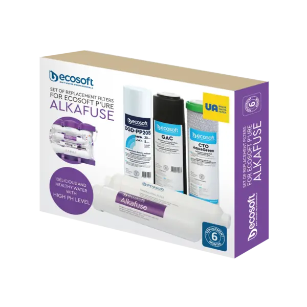 P'URE Alkafuse set de 5 filtre de schimb PP5-GAC-CTOAG-ALKAFUSE- POSTMIN