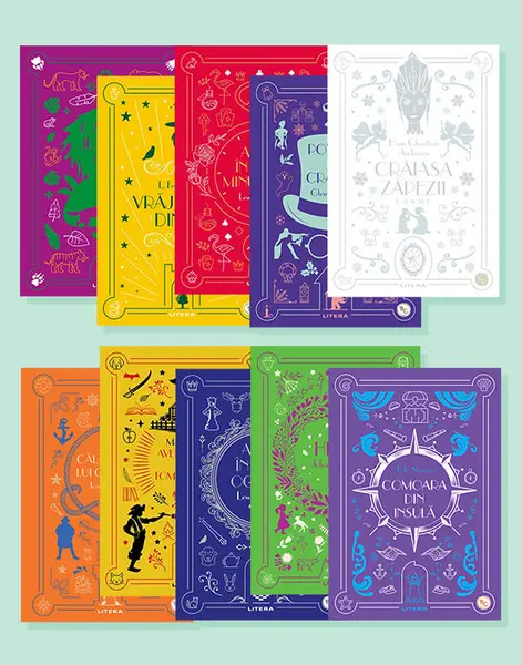 Pachet 1 Biblioteca pentru copii (10 volume)