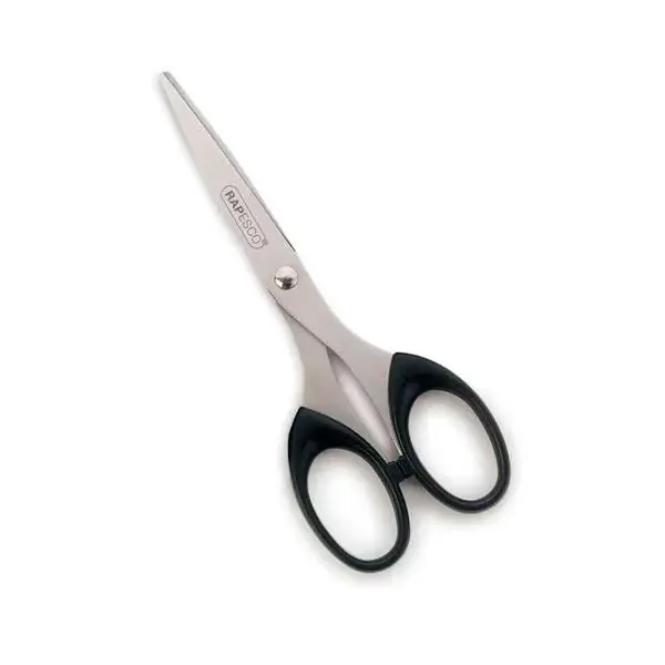 Pachet 12 buc foarfeca pentru birou otel 16 cm rapesco Foarfeca pentru birou otel 16 cm Rapesco