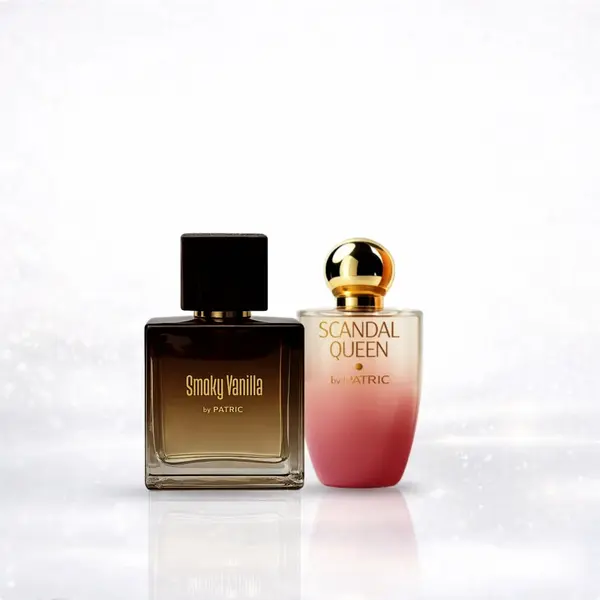 Pachet 2 parfumuri, Scandal femei si Smoky Vanilla by Patric, 100ml