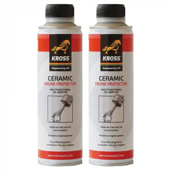 Pachet 2 x Aditiv Kross protectie ceramica pentru motor 250 ml