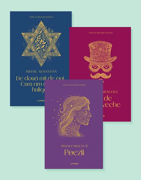 Pachet 3 Mari Scriitori Romani (3 volume)