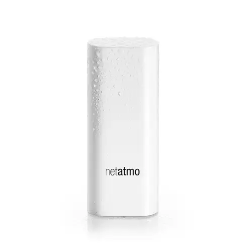 Pachet 3 senzori de miscare Netatmo Tags, Pentru exterior & interior, Wireless, Compatibil cu Netatmo Welcome (Alb)