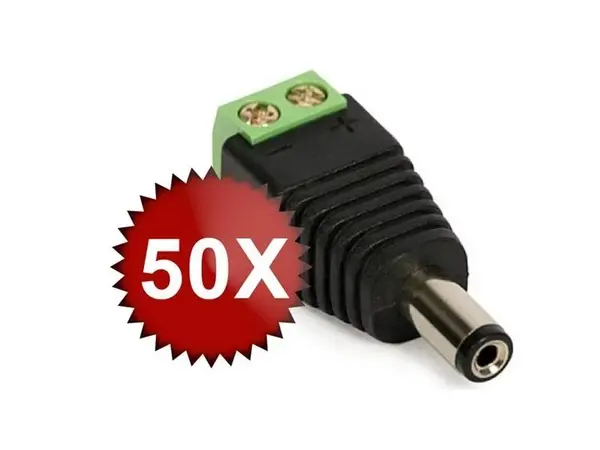 Pachet 50 x Mufa alimentare TATA cu surub, DCMx50