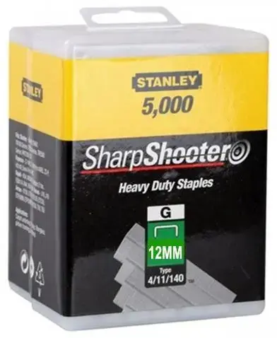 Pachet 5000 Capse Stanley 1-TRA708-5T, 12 mm