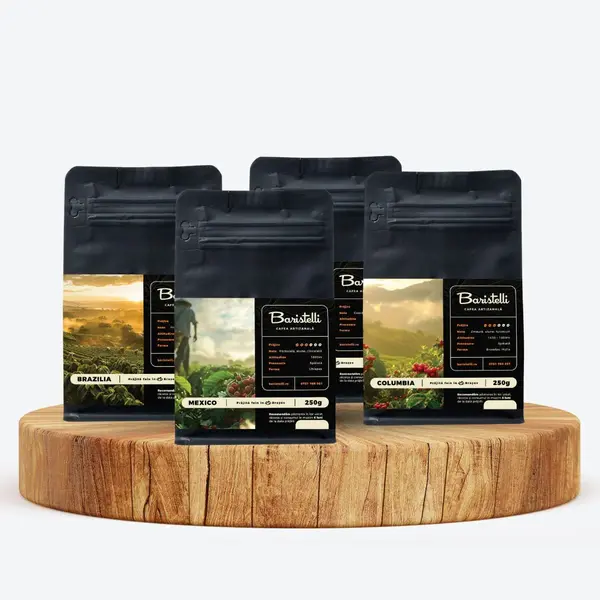 Pachet America Latină - 4 cafele - 4 x 250 g