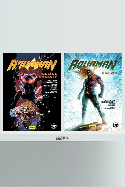 Pachet Aquaman 2 vol (Apa vie, Golful Amnesty) - Daniel Henriques