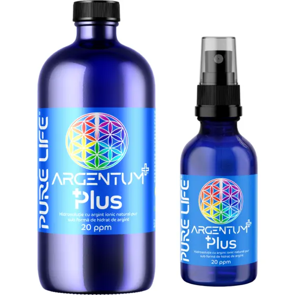 Pachet Argentum Plus (20ppm) 480ml+60ml