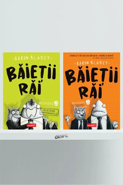 Pachet Băieții răi (volumele 1-2) - Aaron Blabey