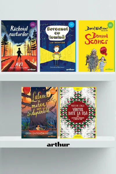 Pachet cadou 5 cărți pentru copii isteți - Sara Pennypacker, AVI, Davi...